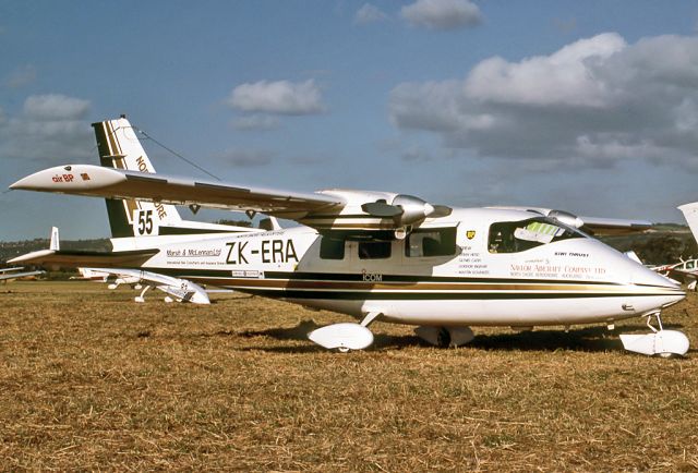 ZK-ERA — - AIR NORTH SHORE - PARTENAVIA P-68B VICTOR - REG ZK-ERA (CN 123) - PARAFIELD AIRPORT ADELAIDE SA. AUSTRALIA - YPPF (28/9/1988)