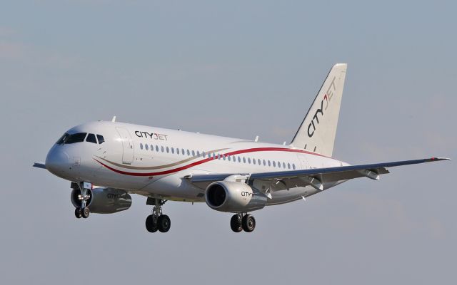 EI-FWA — - cityjet ssj 100-95b ei-fwa about to land at shannon 3/6/16.