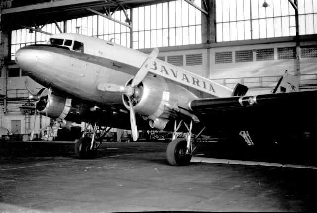 Douglas DC-3 (D-CADO) - Bavaria DC-3 in 1965 at Düsseldorf (EDDL)