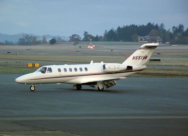 Cessna Citation CJ2+ (N551WM)