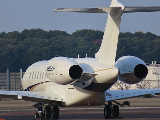 Bombardier Global Express (N899CH) - Photo taken on Nov 28, 2022.br /TSA-NRT-TSA
