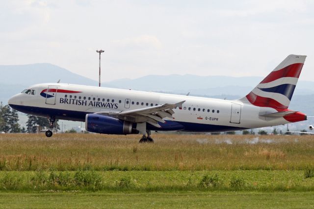 Airbus A319 (G-EUPR)