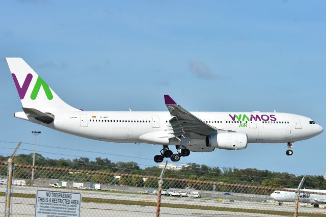 Airbus A330-300 (EC-MNY) - WAMOS AIR