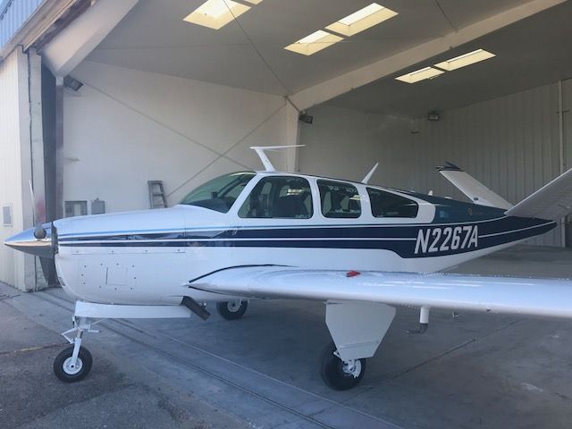 Beechcraft 35 Bonanza (N2267A) - New Paint
