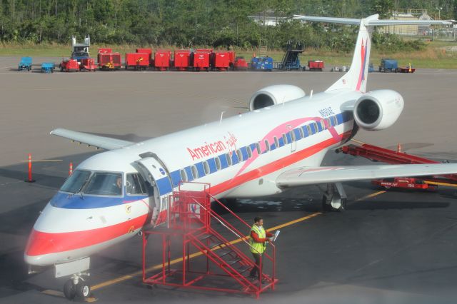 Embraer ERJ-145 (N690AE) - 121013 at C concourse prepping for flight 3589 to KMIA