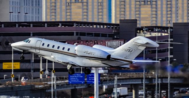 Cessna Citation X (N747XJ) - N747XJ 2005 Cessna 750 s/n 750-0247 - McCarran International Airport  KLAS br /March 18, 2011br /Photo: TDelCoro