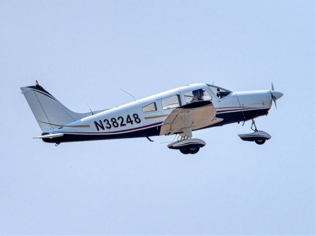 Piper Cherokee (N38248) - Piper PA-28-161 at Livermore Municipal Airport, Livermore CA. August 2020