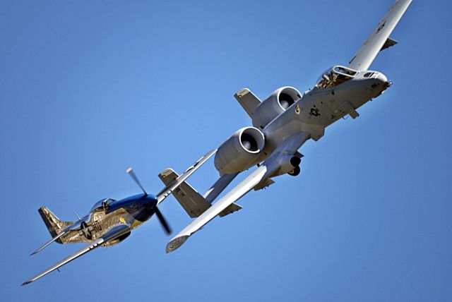 — — - A-10, P-51