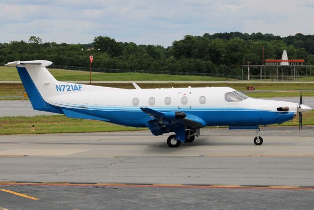 Pilatus PC-12 (N721AF) - Pilatus PC-12/47E operated by PlaneSense. Photo taken on 6/7/2020.