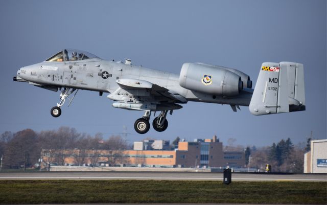 Fairchild-Republic Thunderbolt 2 (78-0702) - Fairchild-Republic A-10 Thunderbolt II (Warthog)br /175th Wing / 104th Fighter Squadronbr /Maryland Air National Guard br /First Photo of 78-0702 on FlightAware