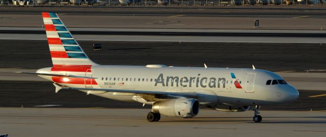 Airbus A319 (N816AW) - phoenix sky harbor international airport 11JAN21