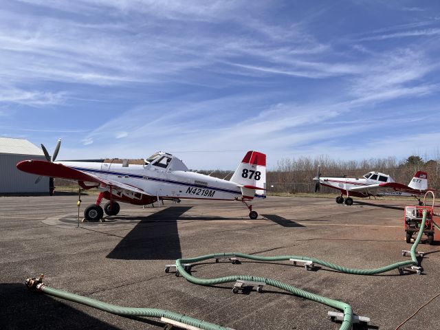 AIR TRACTOR Fire Boss — - Pennsylvania fire season 2024 air tankers at the Hazleton Regional Airport