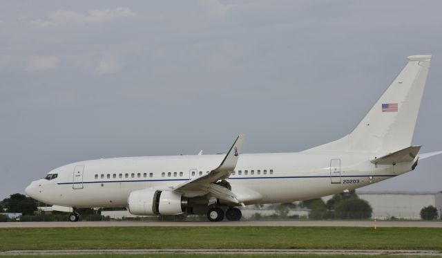 Boeing 737-700 (02-0203) - Arriving Airventure 2017