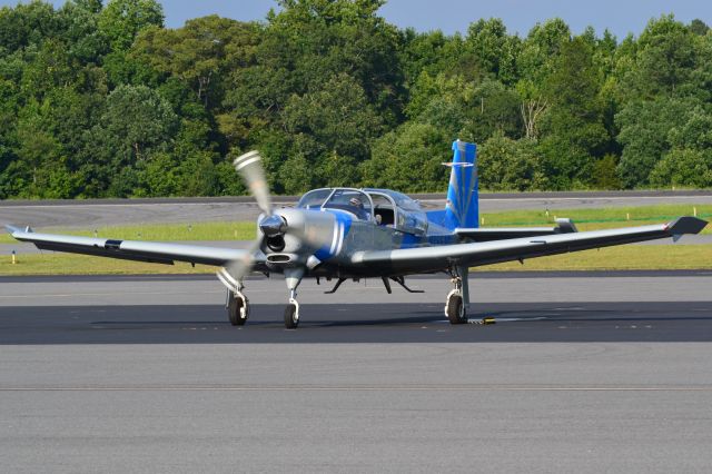 VALMET Redigo (N55AS) - At KJQF - 7/11/18