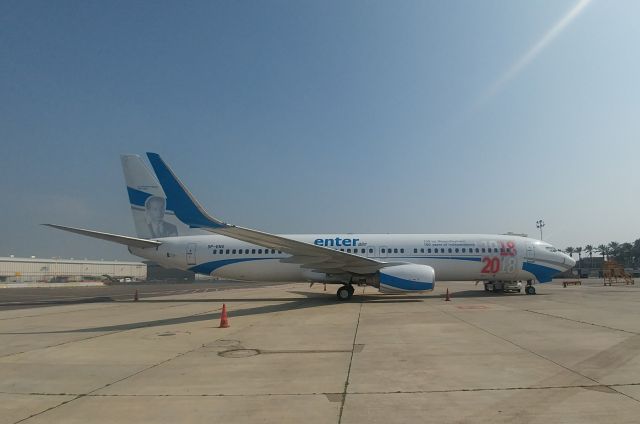 Boeing 737-700 (SP-ENX) - On tarmac @ LLBG/TLV