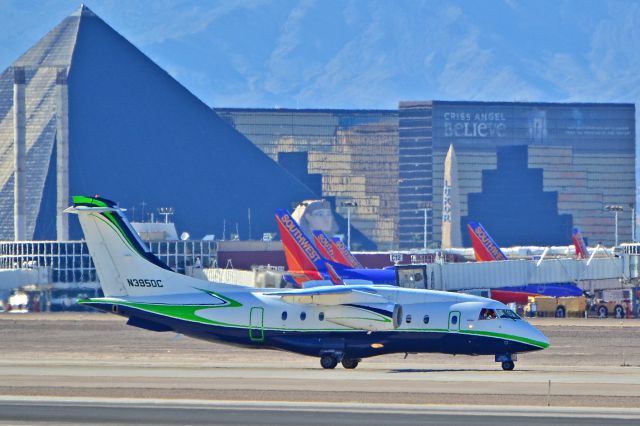 Fairchild Dornier 328JET (N395DC) - N395DC Key Lime Air 2001 Dornier Do-328JET-310 - cn 3178 - Las Vegas - McCarran International Airport (LAS / KLAS)br /USA - Nevada September 19, 2014br /Photo: Tomás Del Coro