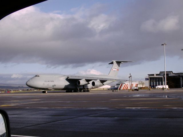 70-0454 — - Galaxy C-5 diverted from Mildenhall to Glasgow Airport for repairs