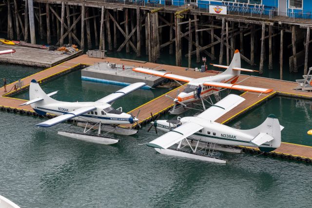 N338AK — - Spotted at the seaplane terminal in Juneau, Alaska on September 3rd 2023. 