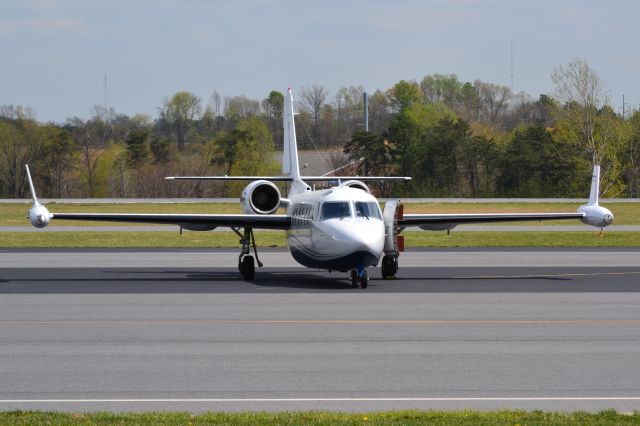 IAI 1124 Westwind (N406HR) - BR EQUIPMENT LEASING LLC at KJQF - 3/24/16