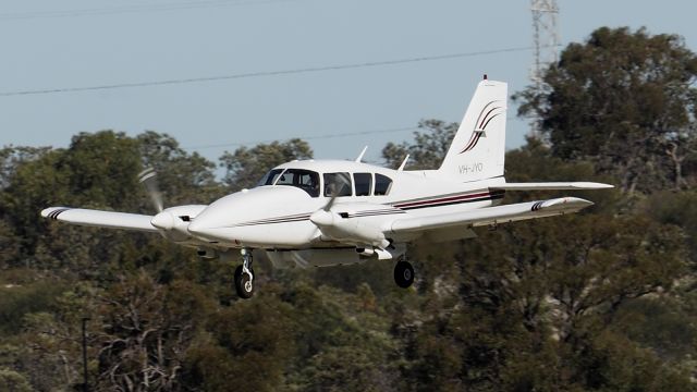 Piper Aztec (VH-JYO) - Piper PA-23-250 cn 27-7854062. VH-JYO YPJT 24th July 2020.