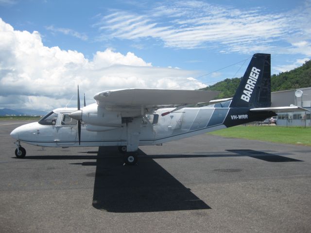 VH-WRR — - Barrier Air Service, Cairns International Airport, Queensland