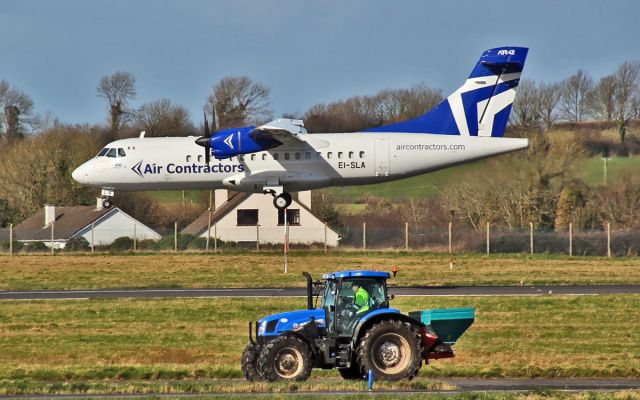 EI-SLA — - air contractors atr-42 ei-sla training at shannon 7/3/14