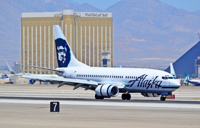 Boeing 737-700 (N609AS) - N609AS Alaska Airlines 1999 Boeing 737-790 C/N 29752  - Las Vegas - McCarran International (LAS / KLAS) USA - Nevada, June 21, 2012 Photo: Tomás Del Coro