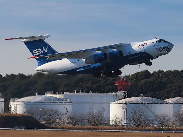 Ilyushin Il-76 (4KAZ101) - I took this picture on Dec 25, 2018.br /ZP9903/25Dec