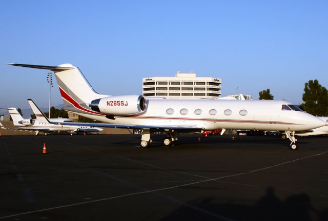 N265SJ — - Rests in the afternoon sun at Orange County.