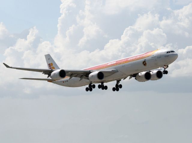 EC-IOB — - An Airbus A340-600 of Spains flag carrier IBERIA.