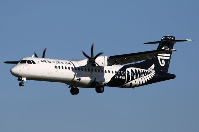 Aerospatiale ATR-72-600 (ZK-MVU) - on 26 August 2018