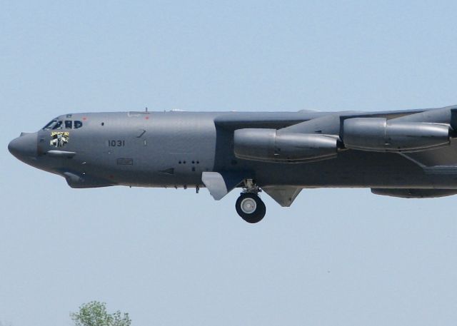 Boeing B-52 Stratofortress (61-0031) - At Barksdale Air Force Base.