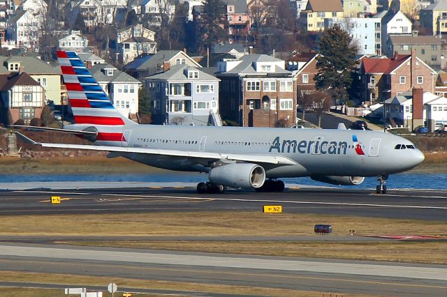 Airbus A330-200 (N289AY) - AA 795 lined up on 22R for departure to Philadelphia