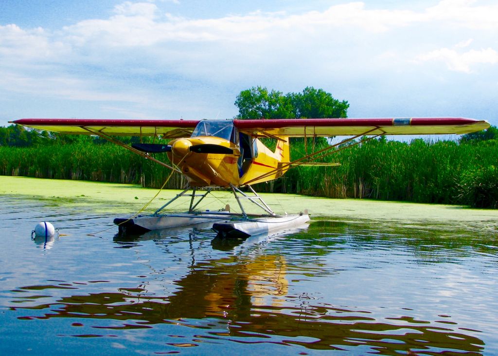 Piper L-21 Super Cub (N577PJ) - At Oshkosh. 2012 Piper PA-18 Super Cub Replica 