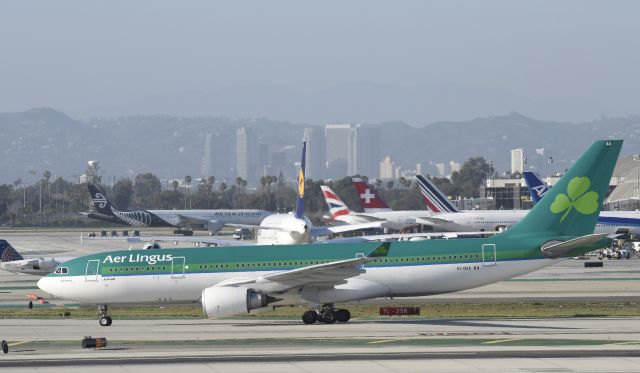 Airbus A330-200 (EI-DAA) - Arrived at LAX on 25L