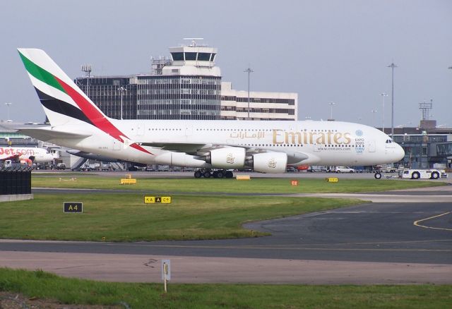 Airbus A380-800 (A6-EEA) - Photo taken 13/09/14 c/n 108