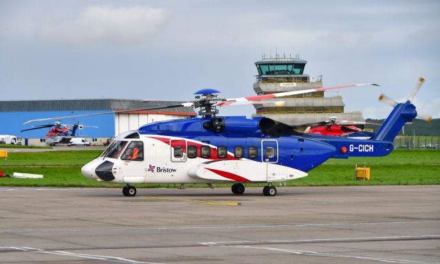 Sikorsky Helibus (G-CICH) - Bristow Helicopters Sikorsky S92A G-CICH in Aberdeen