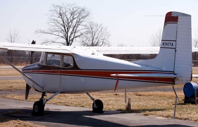 Cessna Skyhawk (N7477A) - A 1956 model