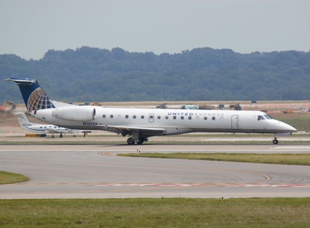 Embraer ERJ-135 (N13955) - Landing on 20R on 06/16/13.