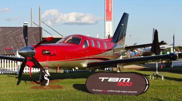 Daher-Socata TBM-900 (N900CX) - A brand new TBM-900 on display at EAA AirVenture 2015!