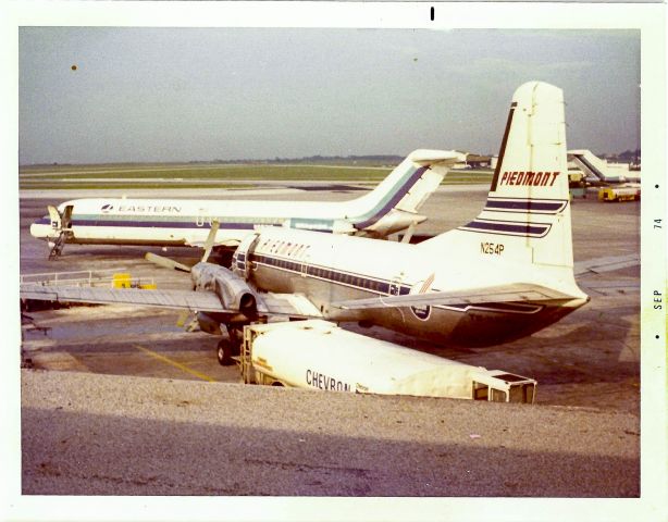 — — - Another shot of a PI YS-11 at the ATL concourse in 1974.