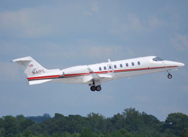 Learjet 45 (N41PC) - FINANCE CO (Southern Company) departing 20L - 5/14/12