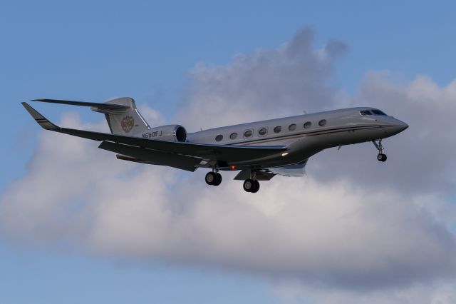 Gulfstream Aerospace Gulfstream G650 (N650FJ)