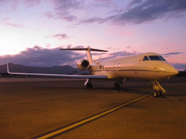 Gulfstream Aerospace Gulfstream V (XA-BAL) - Cairns International Airpot, QLD