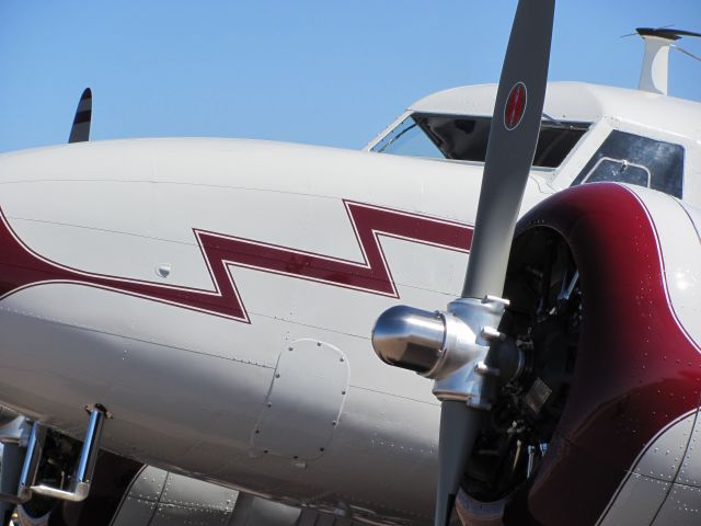 Douglas DC-3 — - DC-3 static display at 2009 Copperstate Airshow, Cas Grande, Arizona