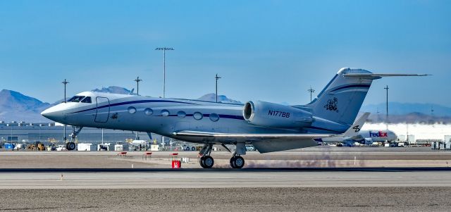 Gulfstream Aerospace Gulfstream IV (N177BB) - N177BB Gulfstream IV s/n 1073 - Las Vegas - Harry Reid International Airport KLASbr /Photo: Tomás Del Corobr /USA - Nevada May 15, 2025