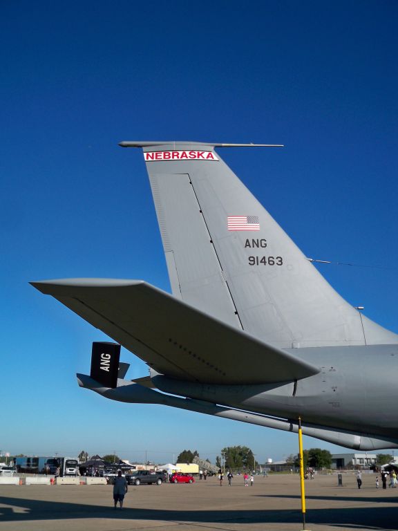 AFR91463 — - KC-135R of the 155th Air Refueling Wing at Lincoln, NE Airshow - 9/11/2011.