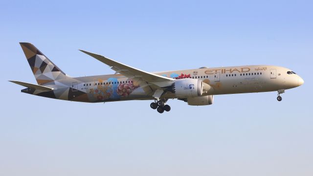 Boeing 787-8 (A6-BLJ) - Choose Thailand colors.