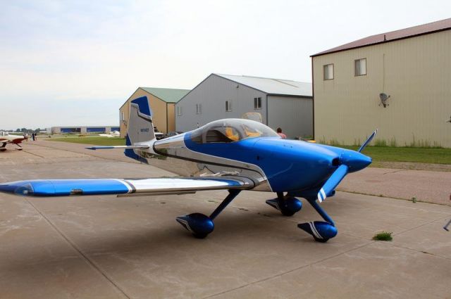 Vans RV-7 (N614EF) - N614EF at Anoka Airport for a gathering of RV builders in 2014.