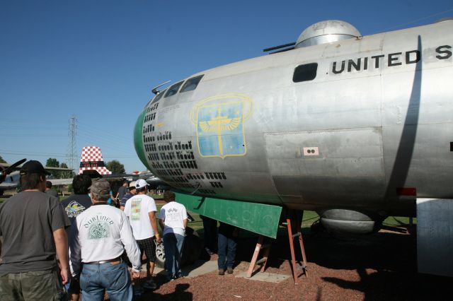 Boeing B-29 Superfortress (4461535) - B-29 Superfortress Razn Hell made up of at least two other B-29s including 44-70064 salvaged from China Lake painted as 44-61535. Should have been named Frankenstein.